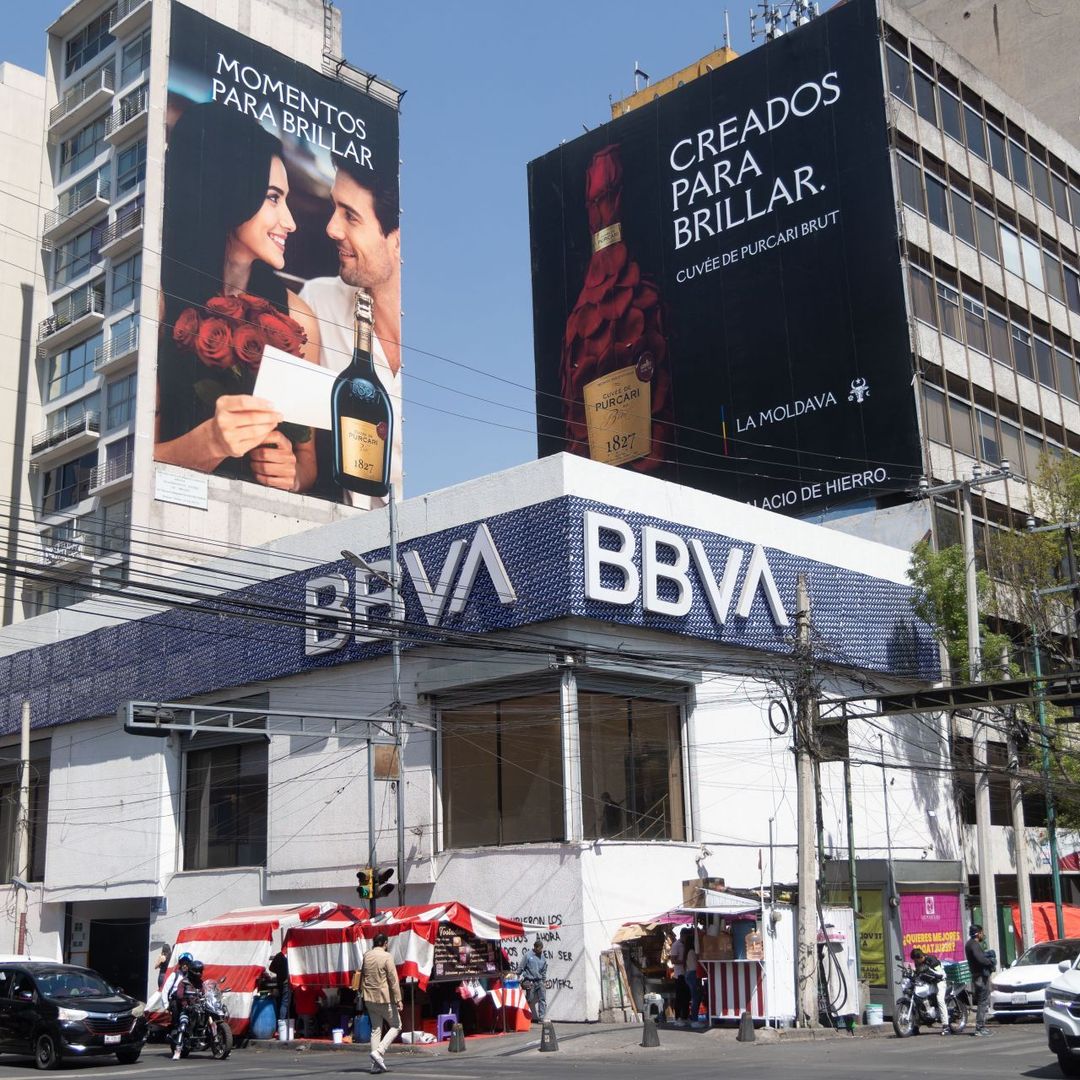 Sucursal del banco de capital español BBVA. Foto: Cuartoscuro/ Archivo